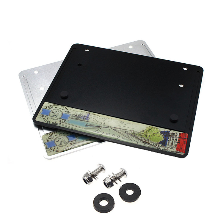 Peugeot ginger Goblicense plate rack City Star 200 Licence box Three rounds of SF4 license plate Aluminum Alloy Rear Card