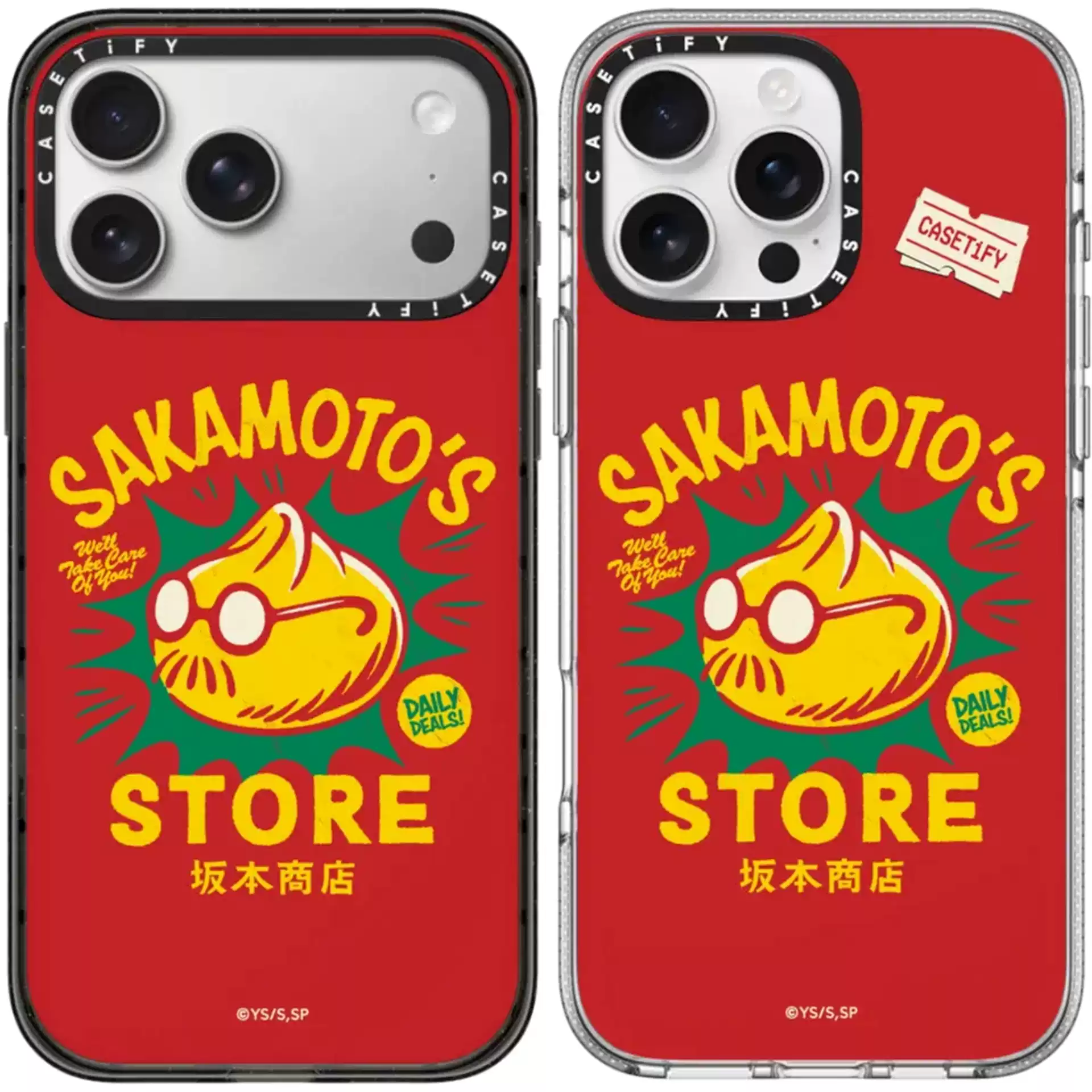 CASETiFY坂本日常Sakamoto Days适用苹果iPhone17Bun16动漫15/14防摔13磁吸