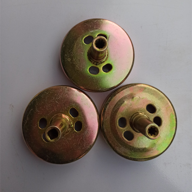 Mower passive disc Negative Type Cutting Irrigation Machine Clutch Disc Side Hanging Mower Iron Disc Clutch Cup Versatile Accessories