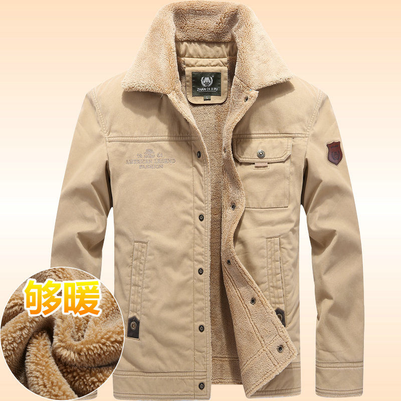 Field Jeep New Jacket Men's Jacket Male Coat Spring Autumn Slim Fit in pure cotton Short Turnover Jacket Short Jacket