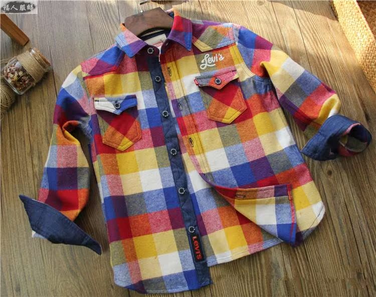 Chemise enfant à manche longue - Ref 2083366 Image 10