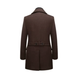 BAROMON/培罗蒙 Кофейное шерстяное пальто, шерстяная куртка, для мужчины среднего возраста