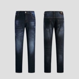 Летние джинсовые цветные тонкие штаны, синие джинсы, сезон 2021, для мужчины среднего возраста