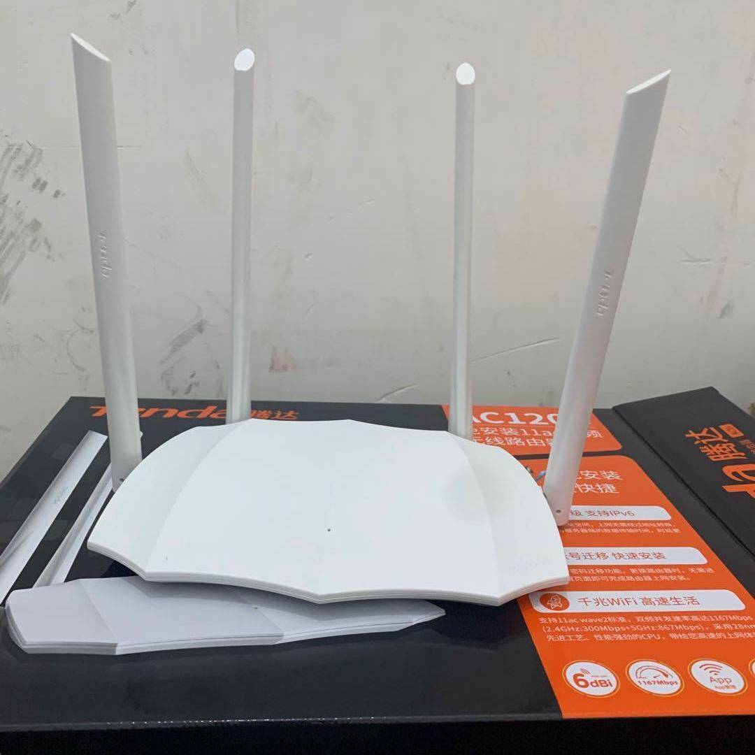 Tenda wireless router AC5S 1200M Gigabit WIFI household wearing wall high speed