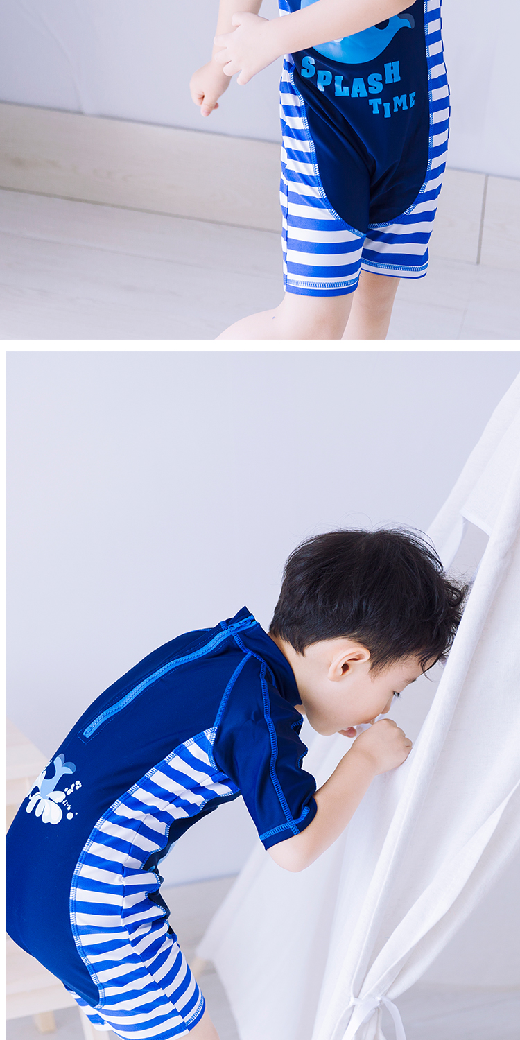 Đồ bơi cho trẻ em bé trai Xiêm Set Boy Dễ thương cho bé 1-3 tuổi Đồ bơi cho trẻ em - Bộ đồ bơi của Kid bộ bơi trẻ em
