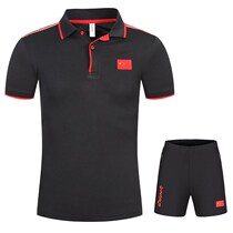 Chinese team jersey 2019 World Championships badminton football referee suit set basketball table tennis swimming referee uniform