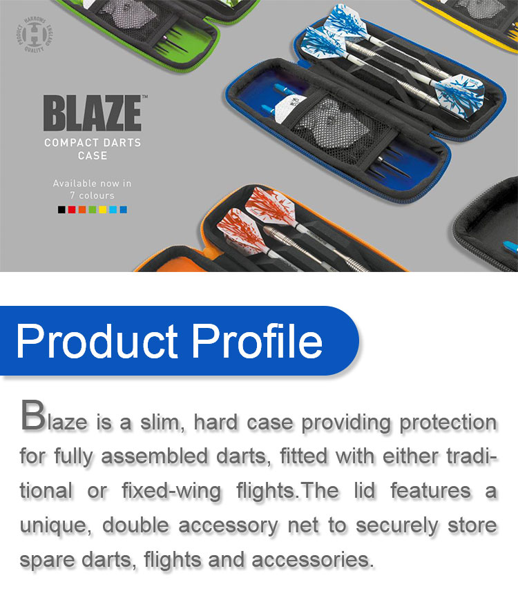 VÒI Harrods phi tiêu nhập khẩu túi phi tiêu túi BLAZE miễn phí tháo gỡ hộp phi tiêu cầm tay - Darts / Table football / Giải trí trong nhà bảng phi tiêu