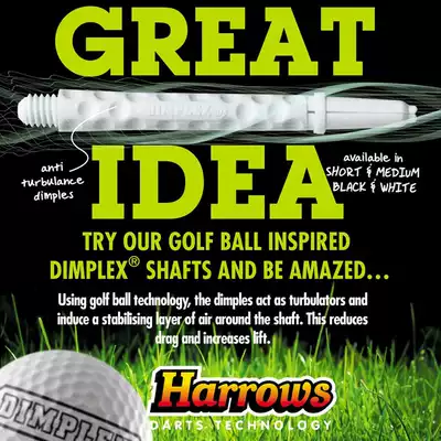 Original imported Harrows Professional Dart rod Dimplex Dart rod High strength plastic dart dart rod