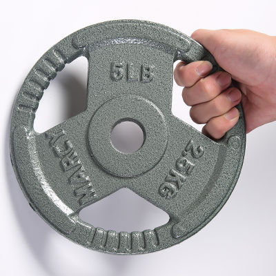 Large hole paint piece Barbell dumbbell piece Hand grab piece Olympic barbell piece weightlifting piece Weightlifting barbell piece Rocker arm counterweight piece