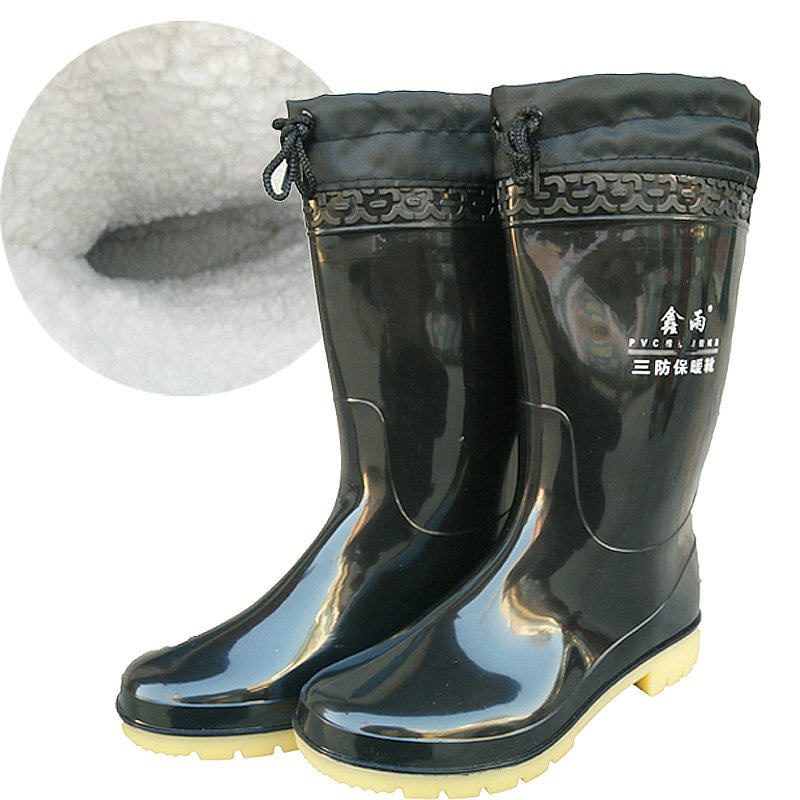 Chaussures - bottes caoutchouc homme pour hiver - semelle tendon - Ref 959599 Image 7