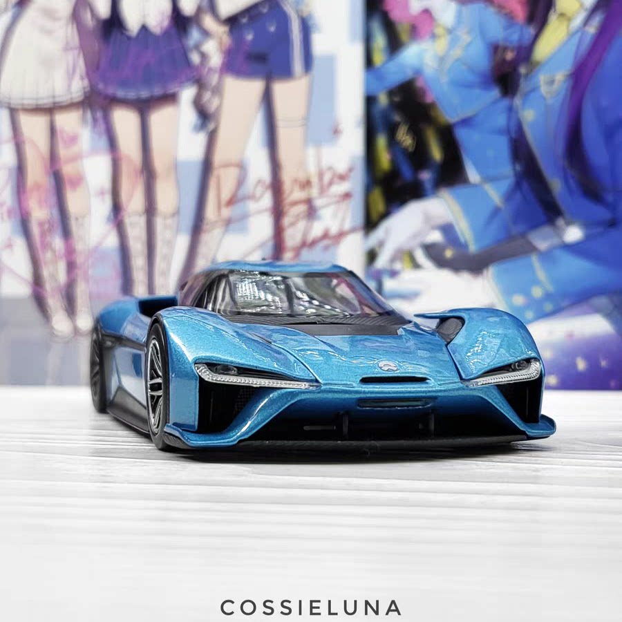 Nio life alloy car model ep9 bavarian blue: the dream gift for any