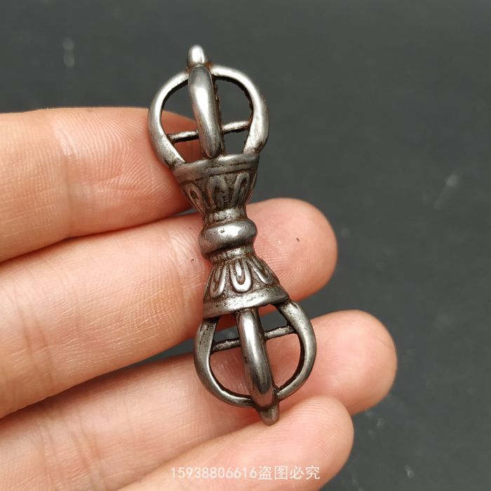 Antique ancient playbook Playing Antique Collection of Tibetan Sky Iron Diamond Drop Magic Pearl Buddha Beads Buddha Strings Accessories Accessories-Taobao