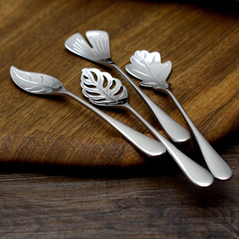 304 stainless steel mixing spoon Coffee spoon Yogurt pudding spoon Ice cream spoon