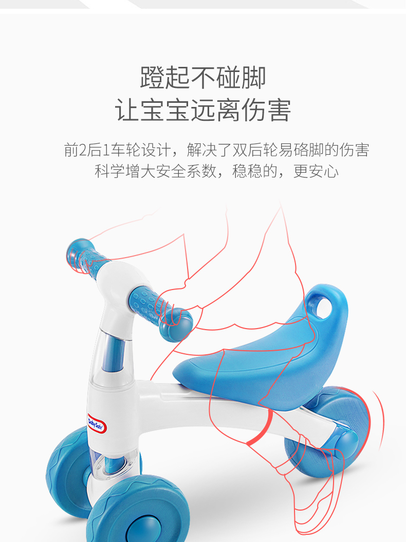 Trẻ em cân bằng xe trượt yo xe không có bàn đạp bé 1-3 tuổi quà trượt bước chập chững biết đi - Smart Scooter xe điện cân bằng giá rẻ 1 triệu