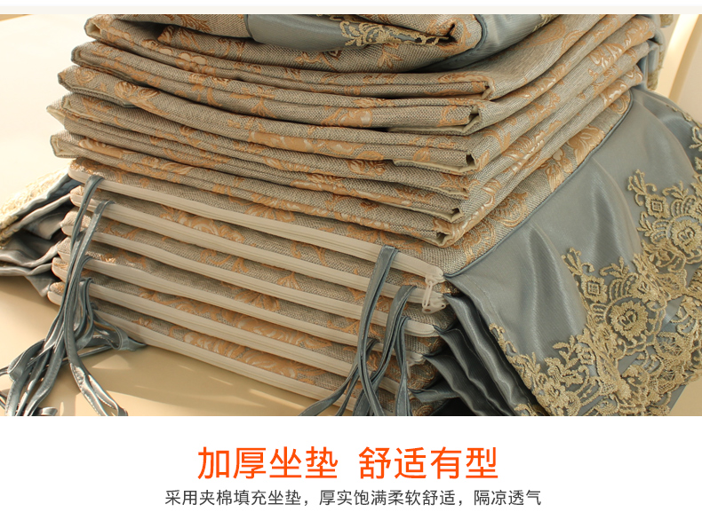 Ghế hình chữ nhật bàn cà phê bảng vải trải vải bọc phù hợp với vải liệm tối giản hiện đại ghế phong cách châu Âu - Khăn trải bàn khăn bàn ăn