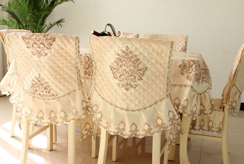 Khăn trải bàn hình chữ nhật bàn cà phê khăn trải bàn vải vải gói ghế đệm đặt ghế ăn bọc ghế bao gồm lục địa khăn trải bàn nhỏ