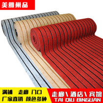 Hallway Carpet Doorway Hotel Home Guesthouse Aisle Kitchen Resistant to Dirty Full Laid water Thickened Mat Can Cut