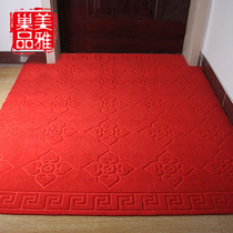 Can Cut Carpet Ground Mat Entrance Door Home Hallway Aisle Doorway Doorway Dust Suction Doors Hall Red Mat Staircase Whole Roll Custom
