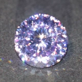 Круглое звездное небо, сиреневое бриллиантовое обручальное кольцо, драгоценный камень для кольца, кольцо с камнем, ожерелье, инкрустация камня