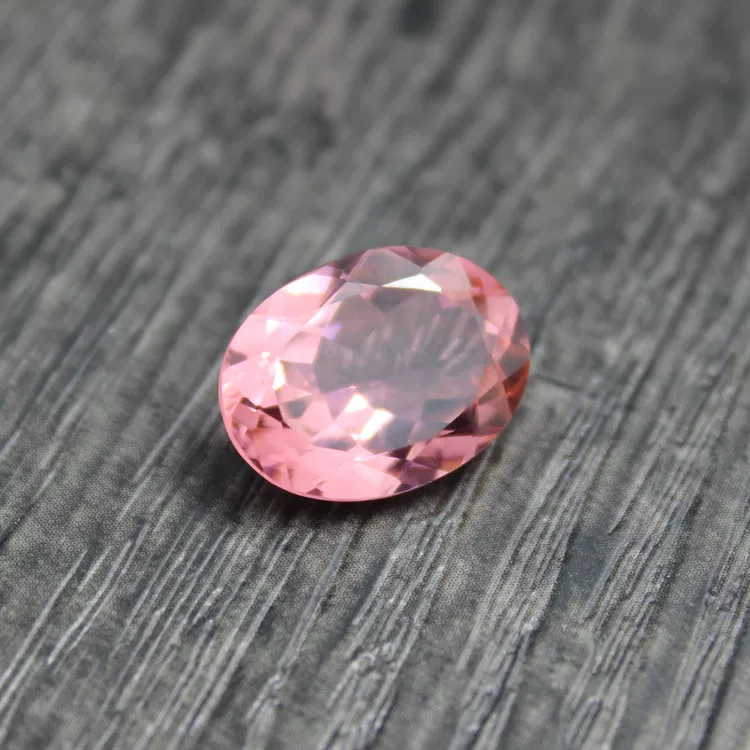 Fuchsia gemstone, stone inlay, ring, boho style