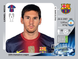 Panini 2012-13 UEFA Champions League Official Stickers (461229232170 out of stock)