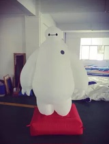 Inflatable Large White Air Die Inflator Robot walking man Occasional Card Ventilation Die Super Capable Marine Baymax