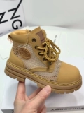 Martens, летние дышащие детские тонкие короткие сапоги в английском стиле, летние ботинки, в британском стиле