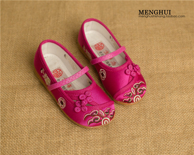 Chaussures enfants en satin pour printemps - semelle tendon - Ref 1037088 Image 19