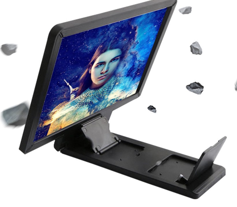 màn hình tivi samsung Wanji điện thoại di động khuếch đại màn hình chai màn hình phẳng xem màn hình TV 12 inch hộ gia đình 8 inch - TV smart tivi samsung 4k 49 inch ua49ru7
