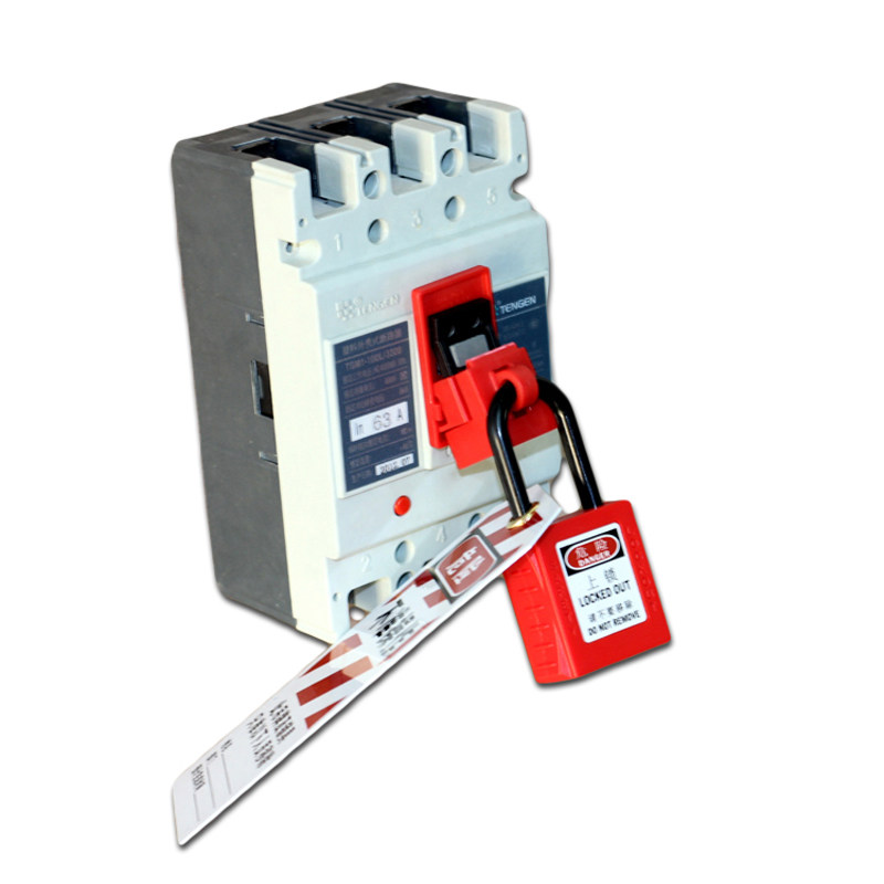 Clamp Molded Case Circuit breaker lock (small size) 66207 isolation switch lock Red