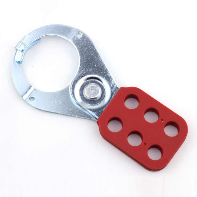 Beidi steel six-hole buckle lock with jaw 1 5-inch scissor six-hole buckle lock 66504 lock listing