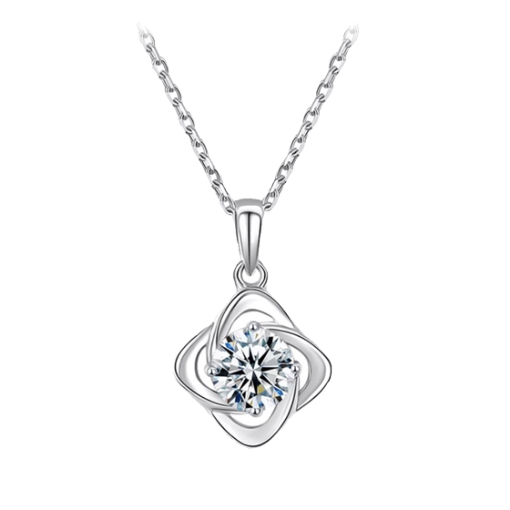 PT950 platinum pendant women's platinum necklace single pendant single without chain 18k white gold clavicle chain single pendant