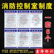 Fire control room management system card fire inspection duty personnel responsibilities Fire accident emergency handling process