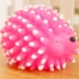 Cắn giọng con nhím thú cưng cung cấp đồ chơi la hét con nhím bốn đồ chơi cao su âm thanh Teddy dog ​​mèo đồ chơi - Mèo / Chó Đồ chơi