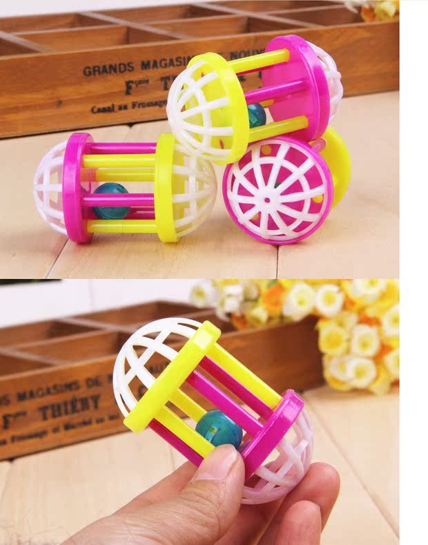 Pet đặc biệt cung cấp nhựa thú cưng ném đồ chơi chuông thú cưng mèo và chó đồ chơi màu xanh lá cây - Mèo / Chó Đồ chơi 	nhà đồ chơi cho chó