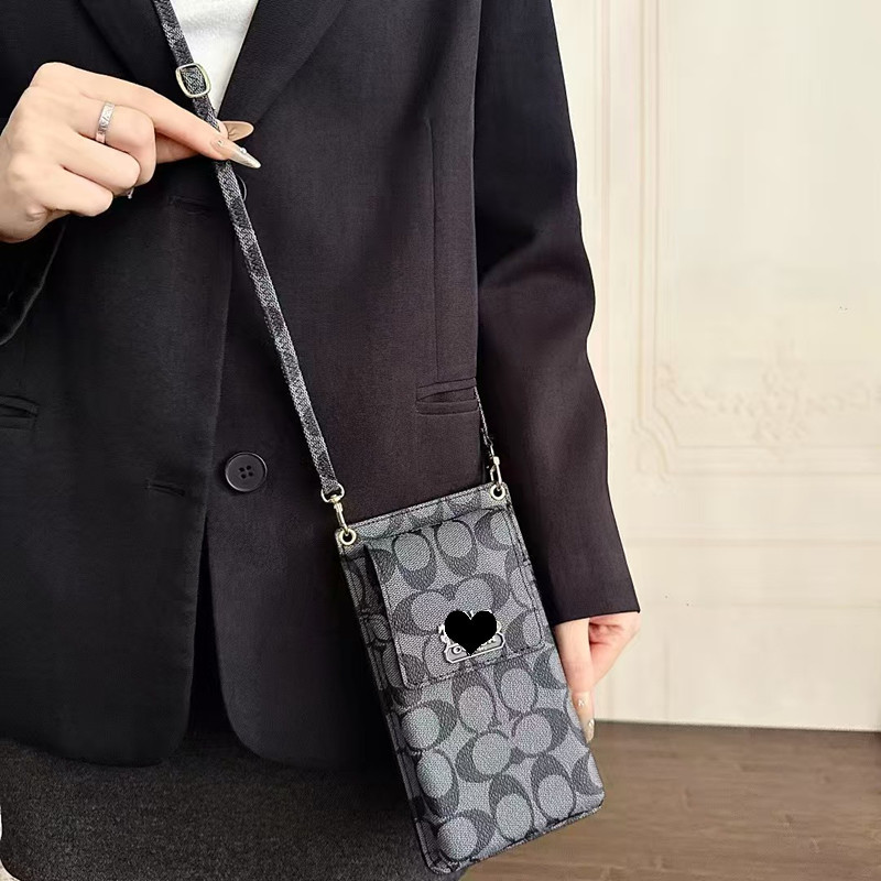 Suitable for Universal Mobile Phone Bags, Cross-Body Multifunctional Small Bags, Multi-Card Slot Card Holders, Document Bags, Coin Purses with Makeup Mirror