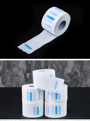 Одноразовый парикмахерский воротничок для стрижки волос, с защитой шеи