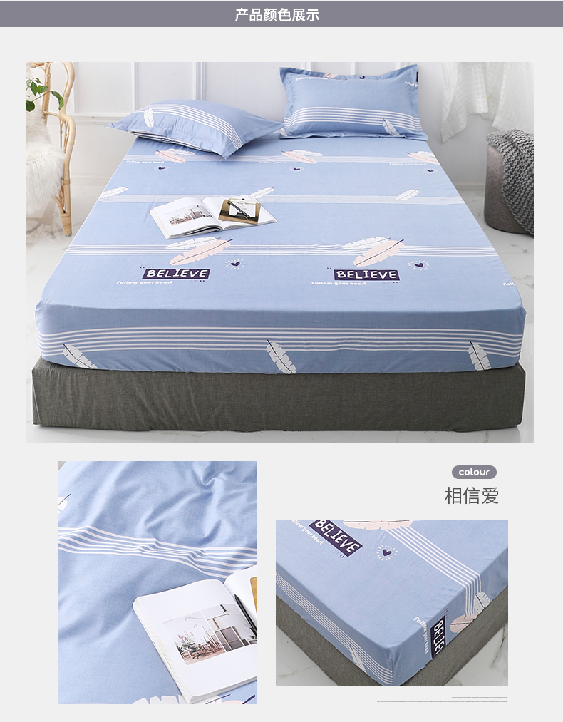 Giường lông cừu Bắc cực Simmons trải giường bảo vệ che bụi nệm nệm đơn mảnh giường đặt đôi giường đơn chống trượt - Trang bị Covers Ga phủ giường