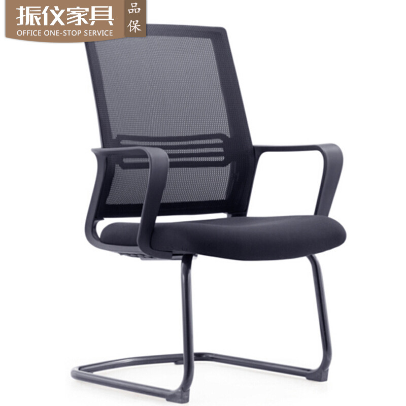 Meeting chair to discuss chair bow chair reception office chair steel feed front chair simple mesh chair staff seat