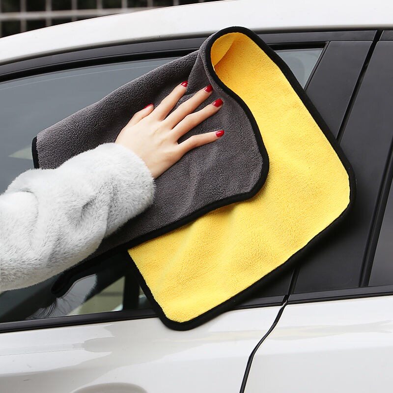 Car wash towel wipe car cloth special towel car with glass absorbent thickened large non-hairless deerskin towel rag