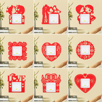 Wedding Qing Supplies Switch Sticker Non-woven switch patch Creative personality Wedding Supplies Wedding house Decorative Switch Sleeve