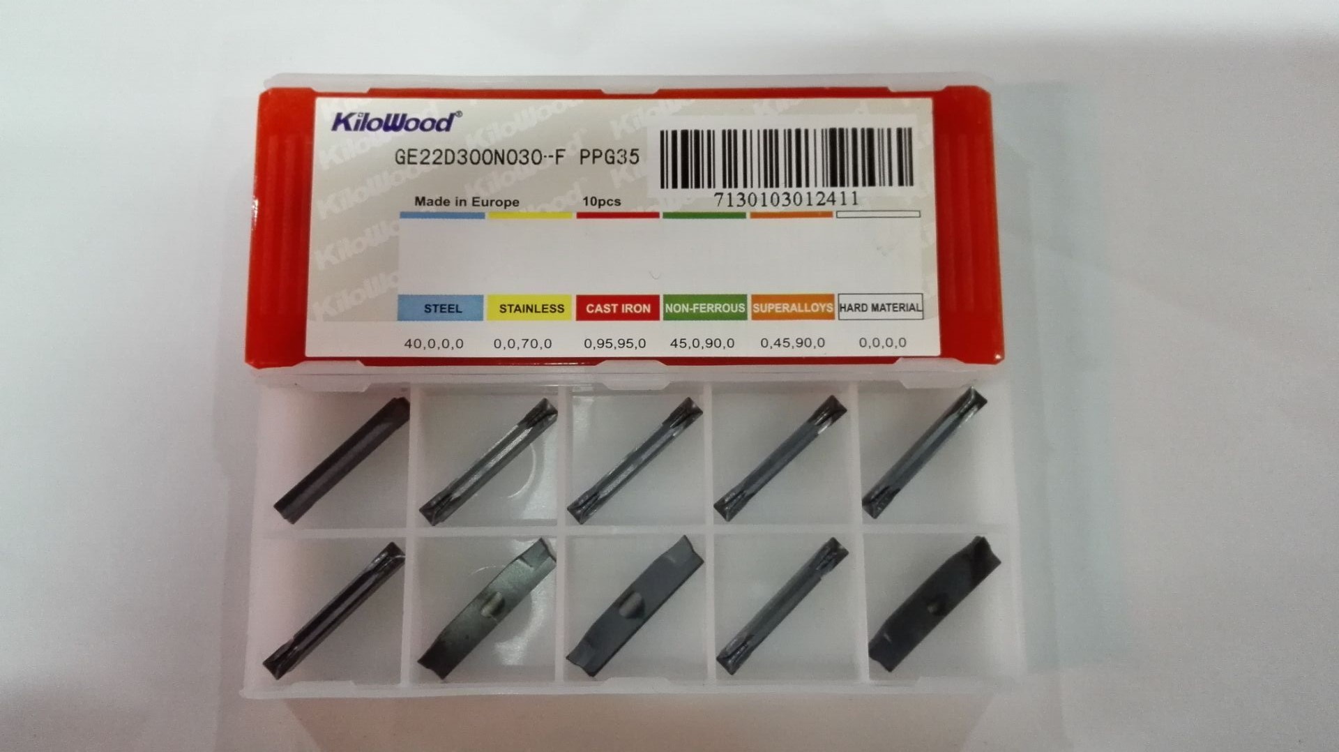 GE22D300N030-F PPG35 Thousand Wood Cutting Blade 200 Grooved Blade 250 Kilowood