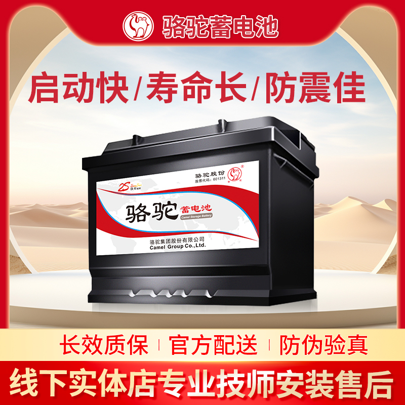 Camel Start-Stop Battery Vrl260 Ruifeng M3 Lefeng Rv Xiali N7 Weizhi V5 Car Battery Amg60