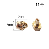 Золотой, 5x, 7mm