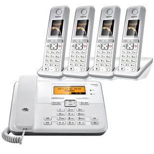 The original Siemens telephone C810 digital wireless telephone Office mother-to-child machine one tow four home wireless landline