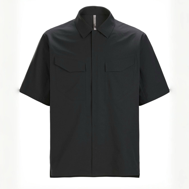 [26 New Styles] Arcteryx Veilance Field Ss Short-Sleeved Shirt Black
