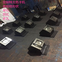 Custom heavy duty 90*130 rounded PVC card cutting machine 120*180 punching machine 100*150 perforated color card machine