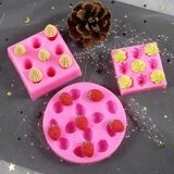 Маленькая кремовая силиконовая форма для мороженого, аромотерапия, десертная свеча, DIY