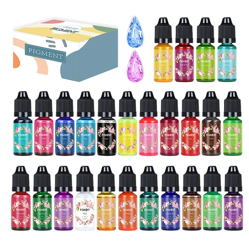 Специальная цветовая эссенция для клея капли драгоценные цвета. Цветная эссенция 26 Цвет DIY Цвет эпоксидная смола второго поколения. Цветная эссенция