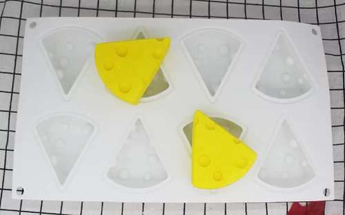 Различные формы для сыра, 8 соединенных силиконовых форм для торта с сыром, формы для желейного пудинга, формы для шоколада, десерты для мороженого своими руками